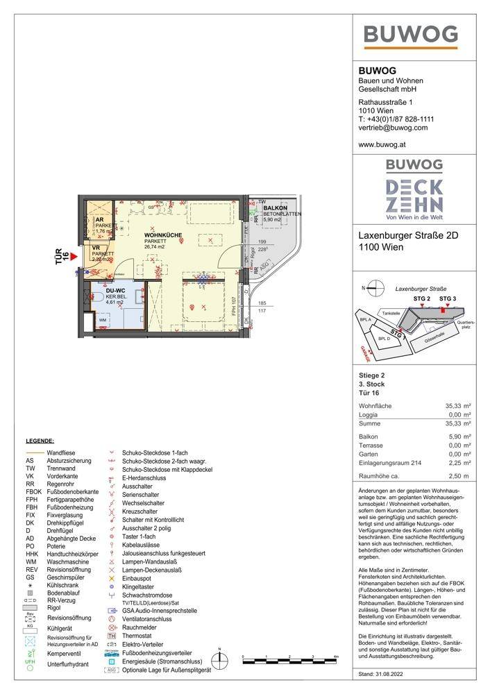 Wohnungsplan 2.16