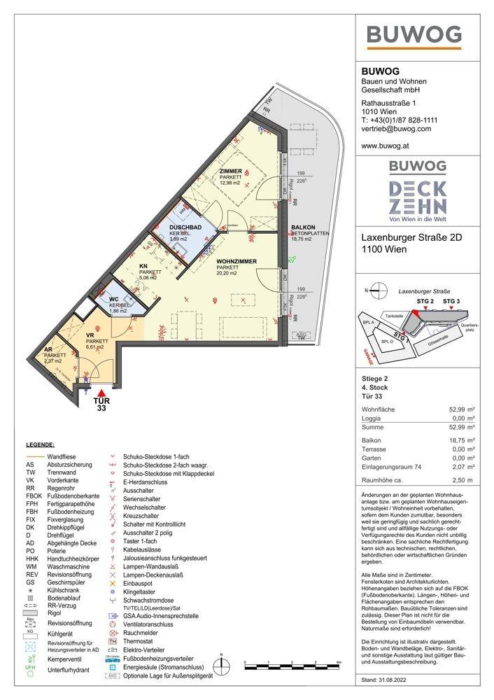 Wohnungsplan