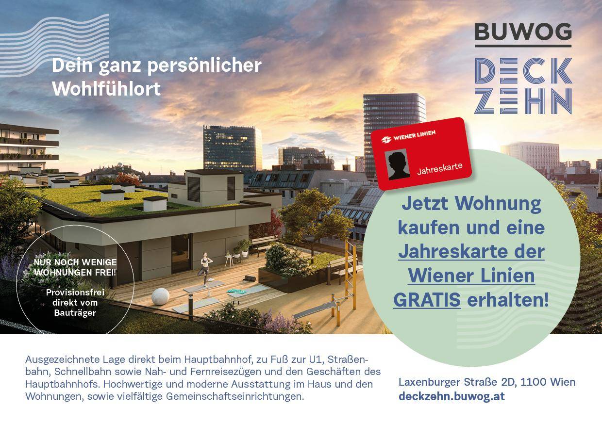 Jahreskarte Wiener Linien gratis
