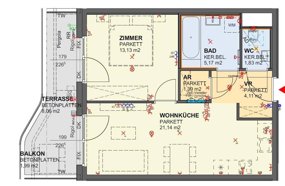 Wohnungsplan