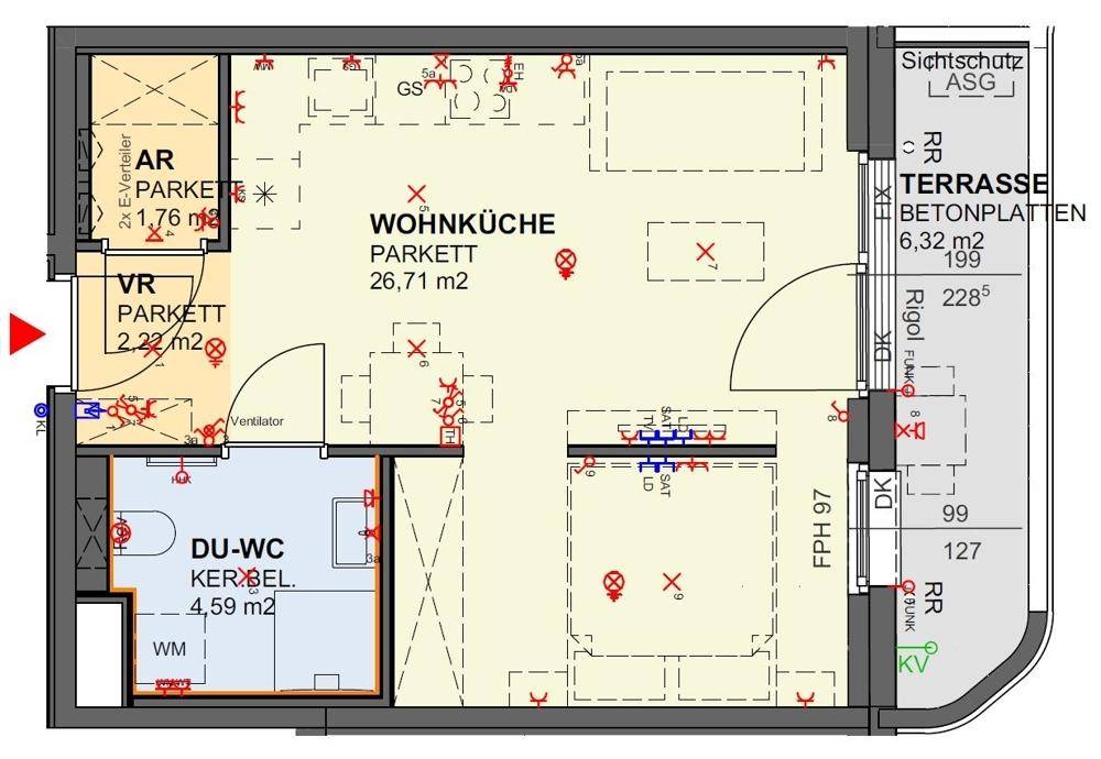 Wohnungsplan