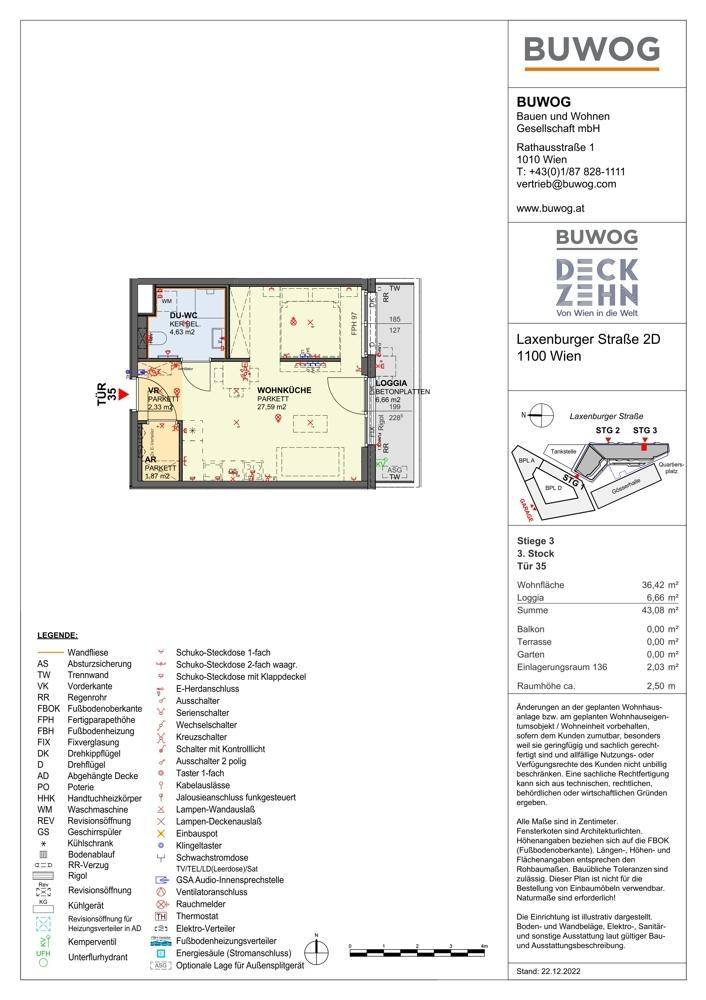 Wohnungsplan