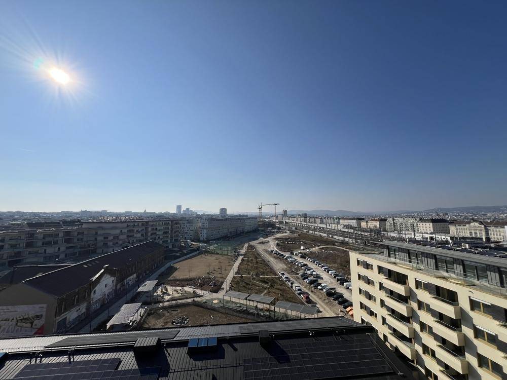 Balkon/Loggia 10.OG Ausblick