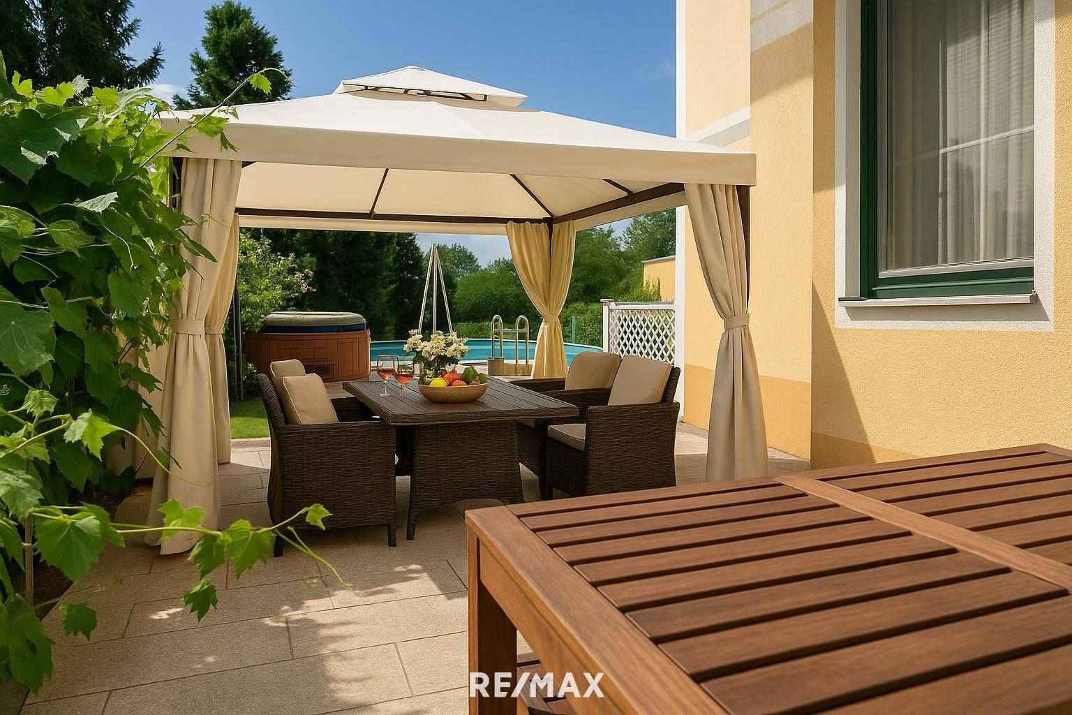 Terrassenbereich