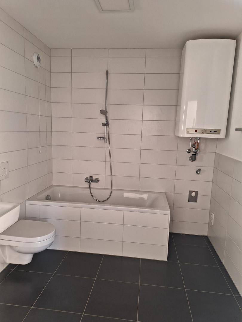 Blick ins Badezimmer