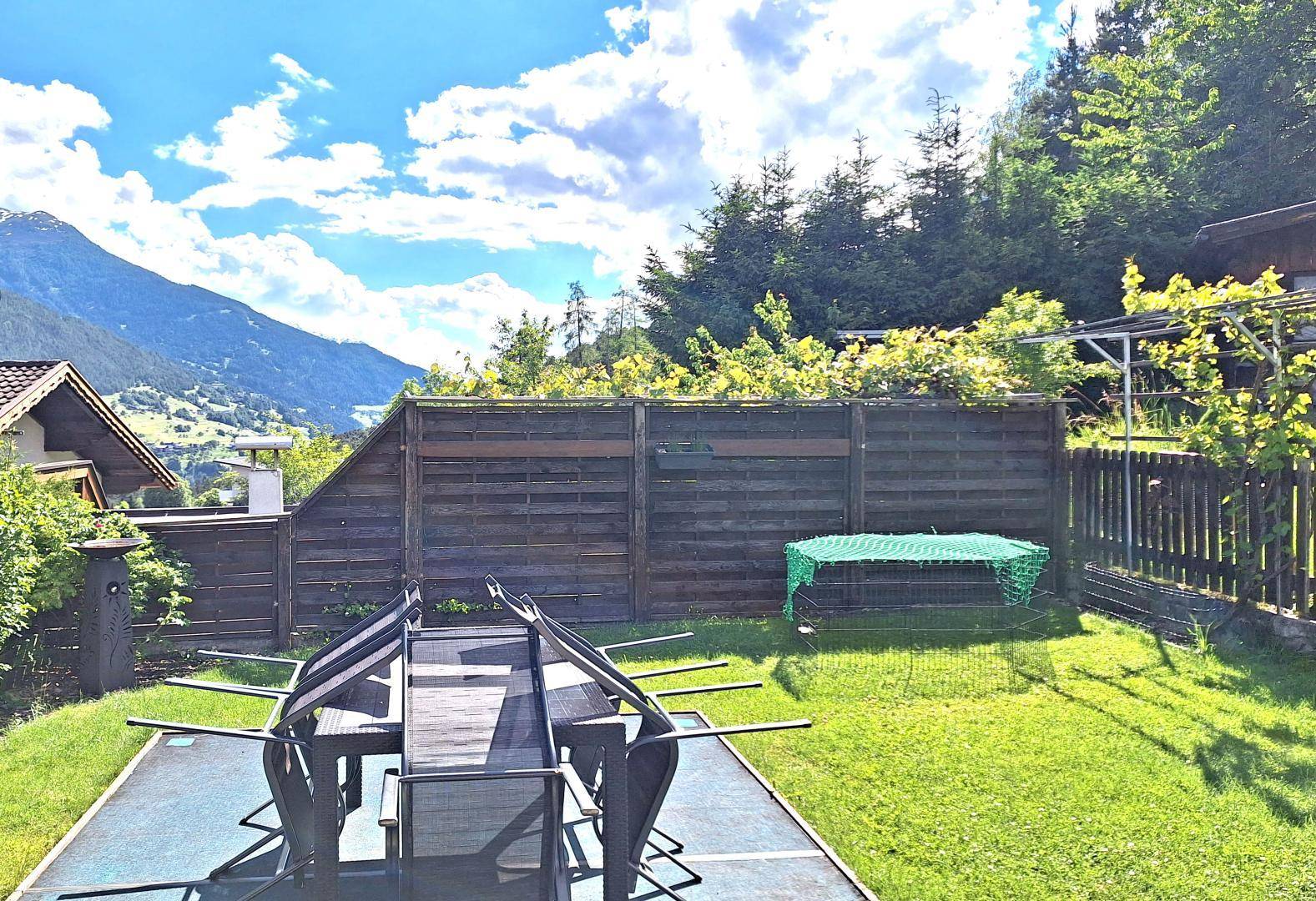 Ausblick Garten Westen