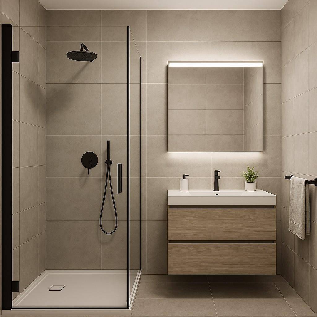 Modernes Badezimmer