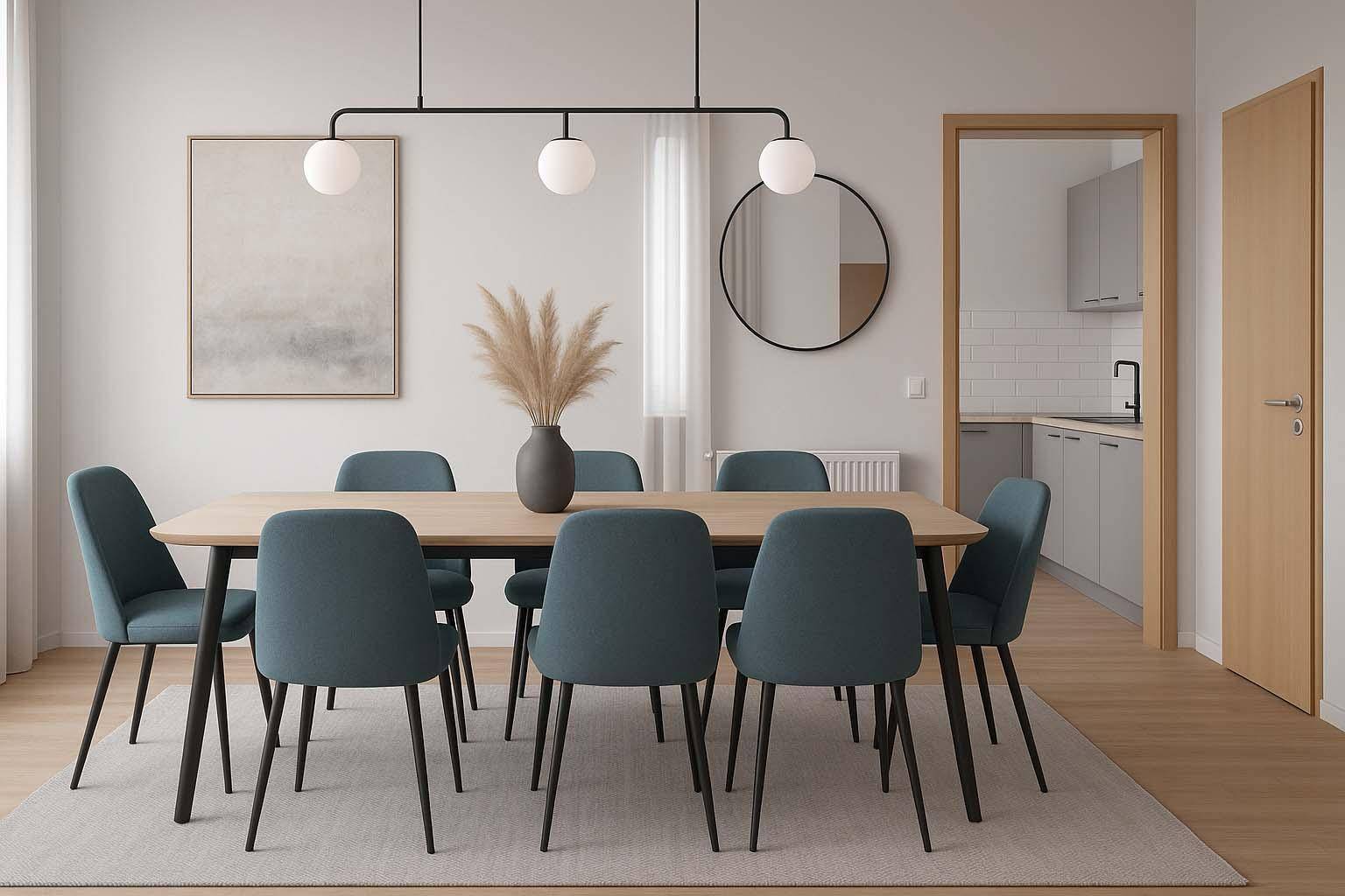 Wohn- Essraum Rendering