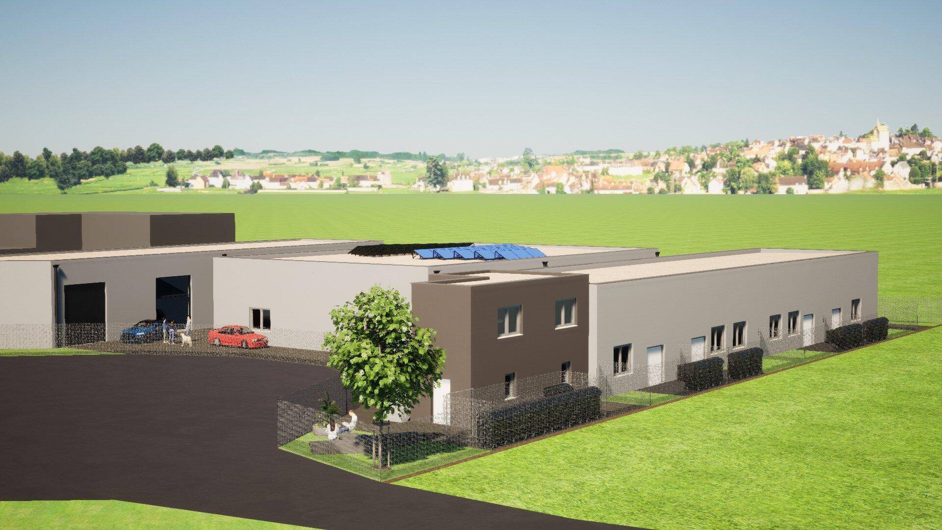 Genehmigungsfähige Ziegelmassiv Hallen in top Lage - Miete mit Kaufoption. - Ansicht 2