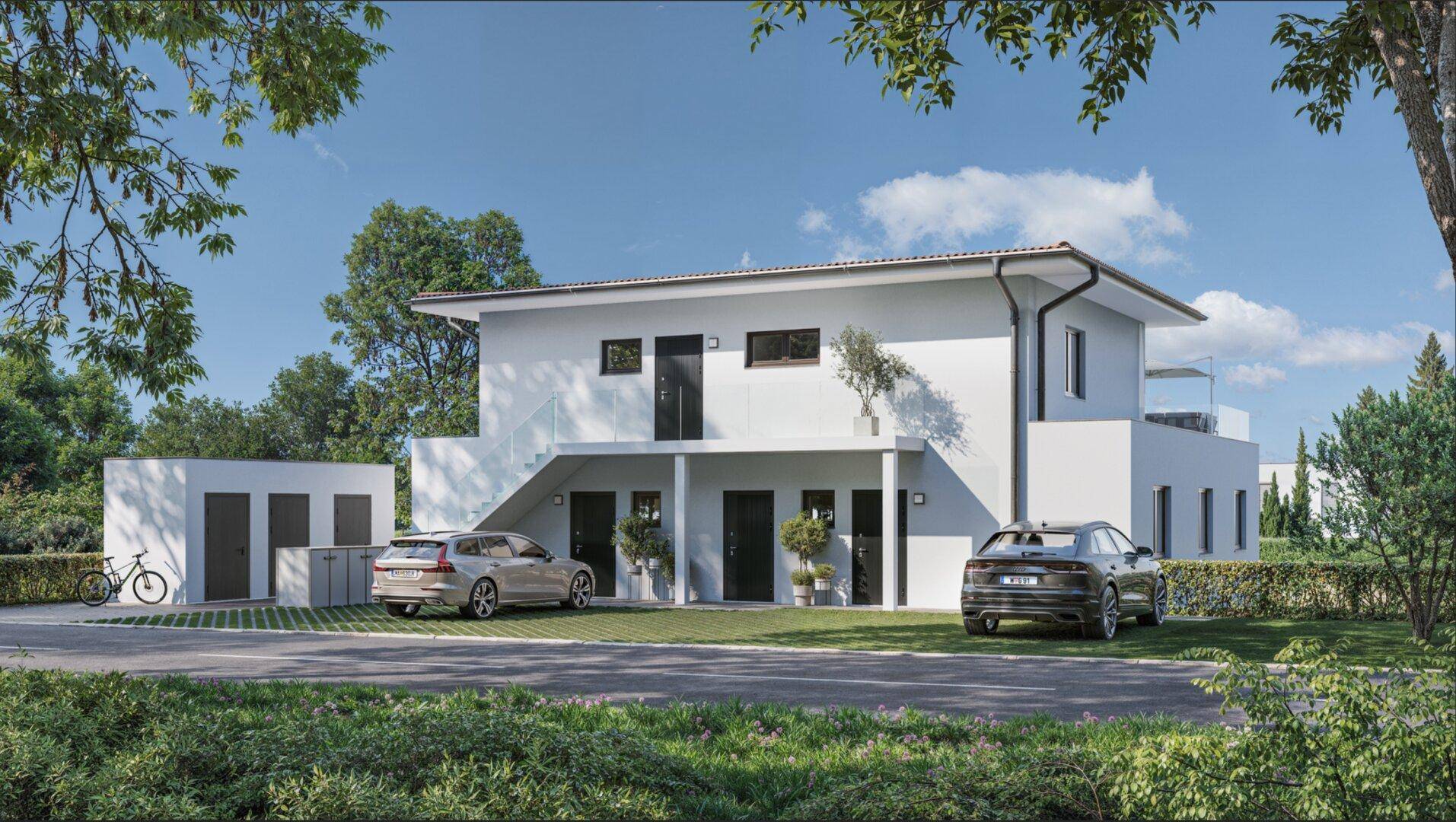 Exklusiv am Attersee! Modernes 3 Zimmer Penthouse mit Seeblick – pohled 2