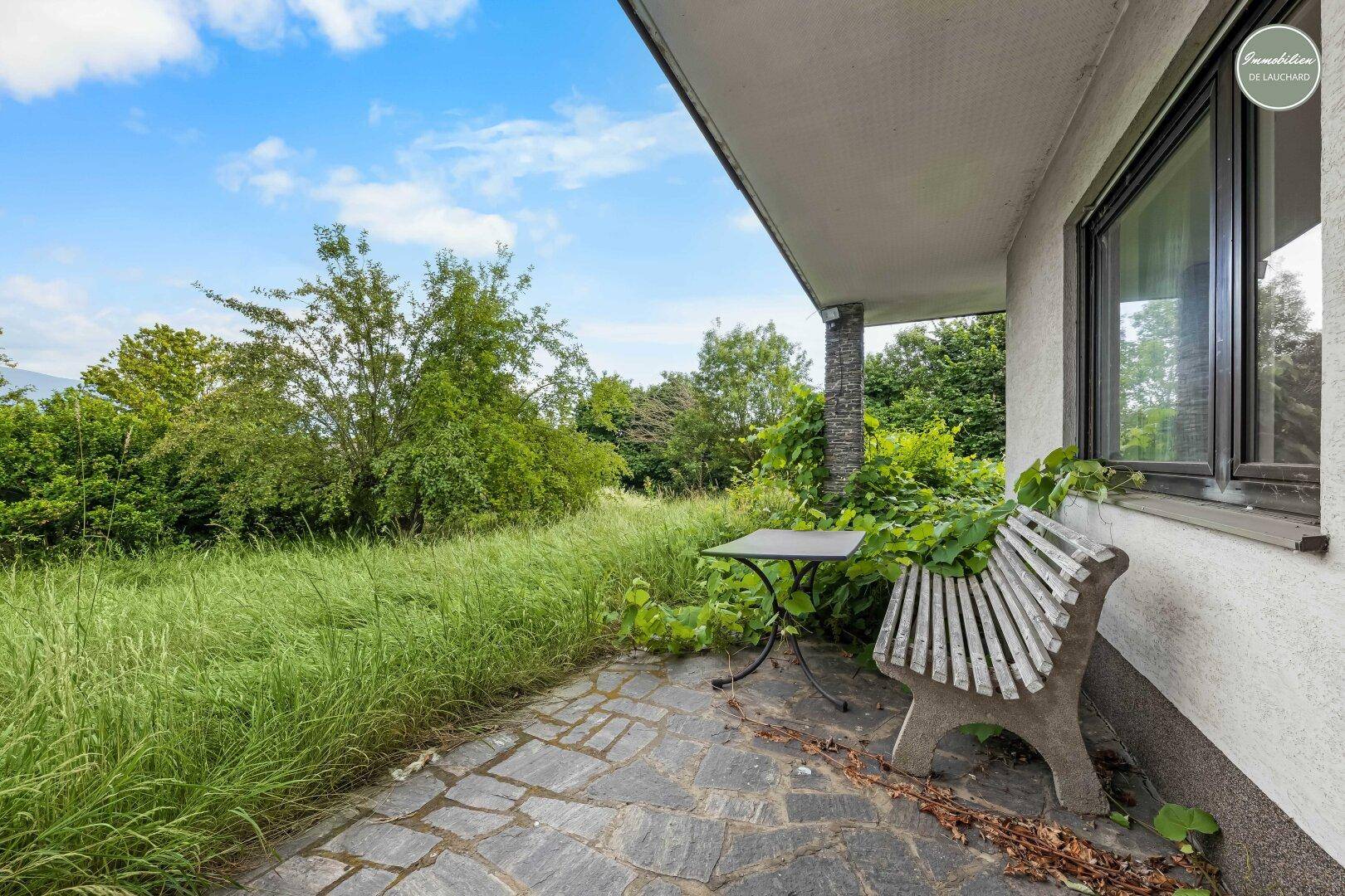 Garten (Fenster von Zimmer 3)