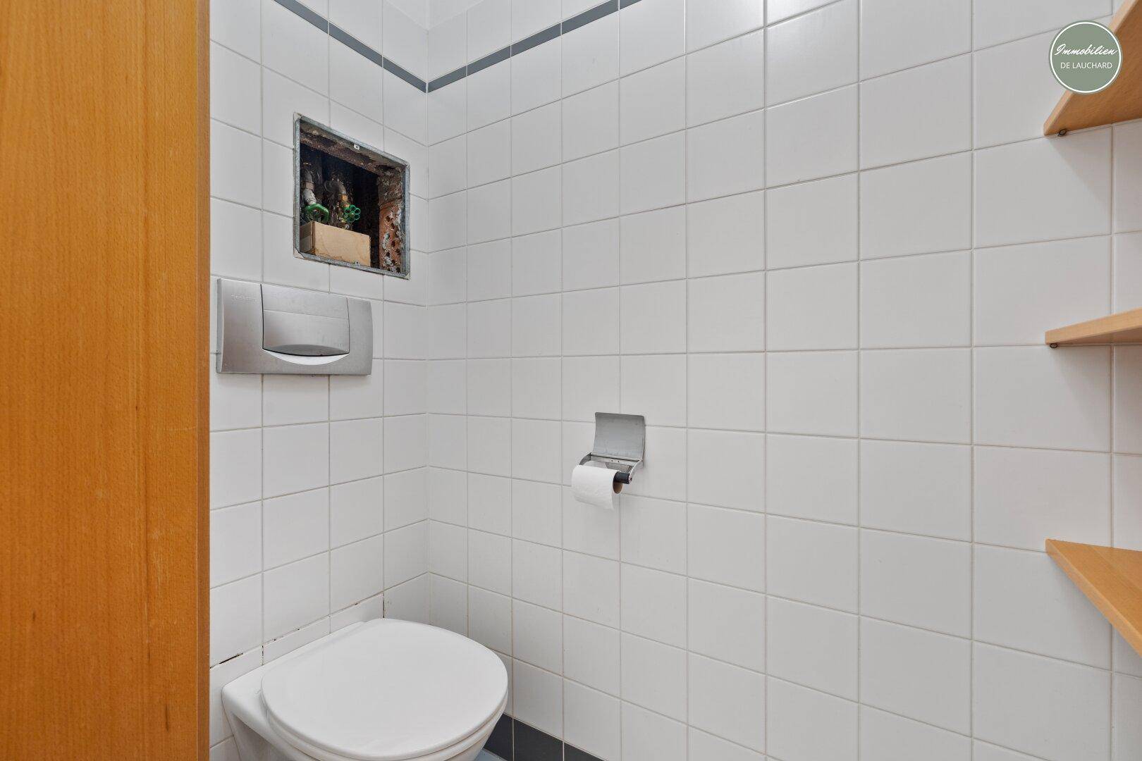 WC (getrennt von Bad) inkl. Regal