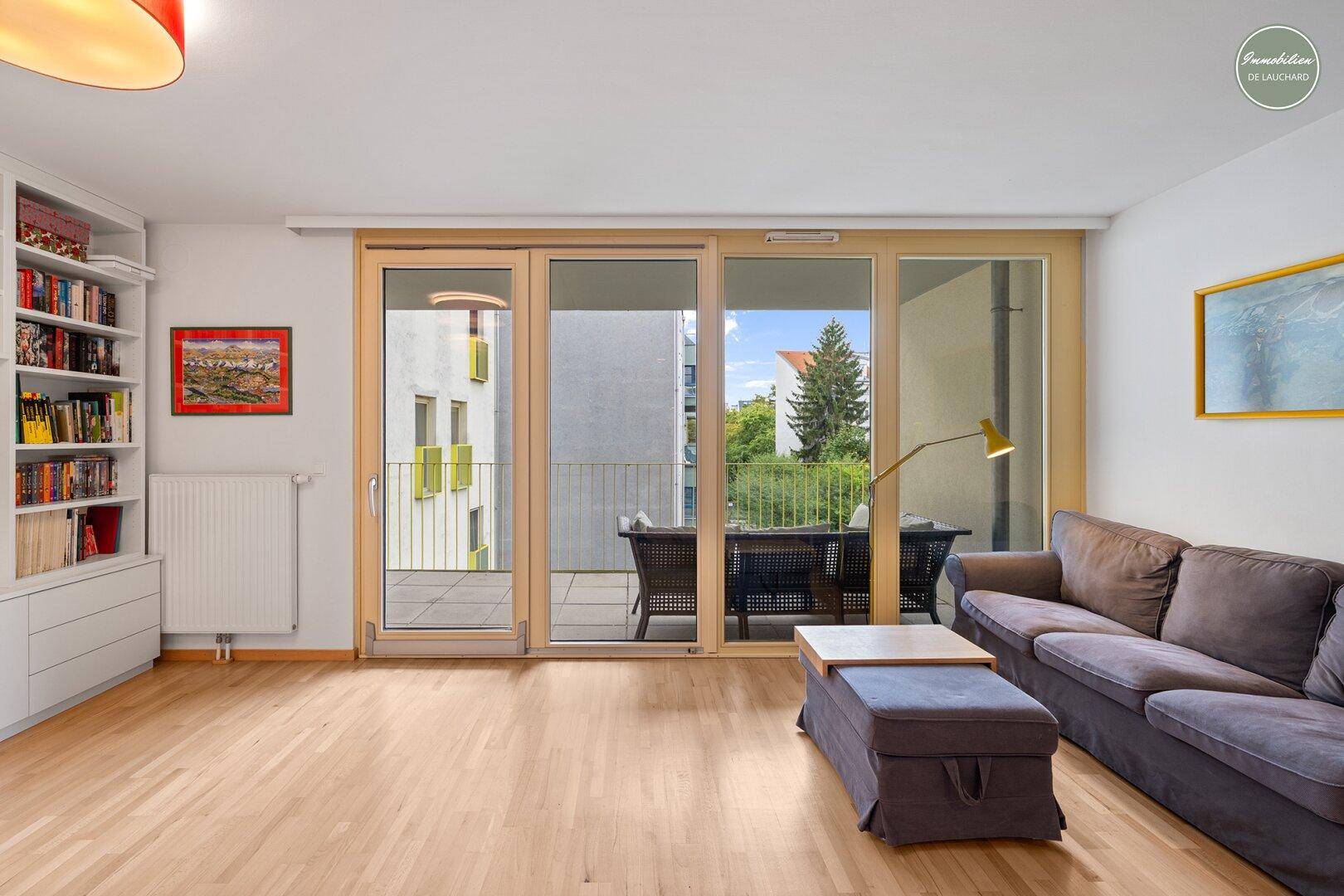 Blick Richtung Loggia
