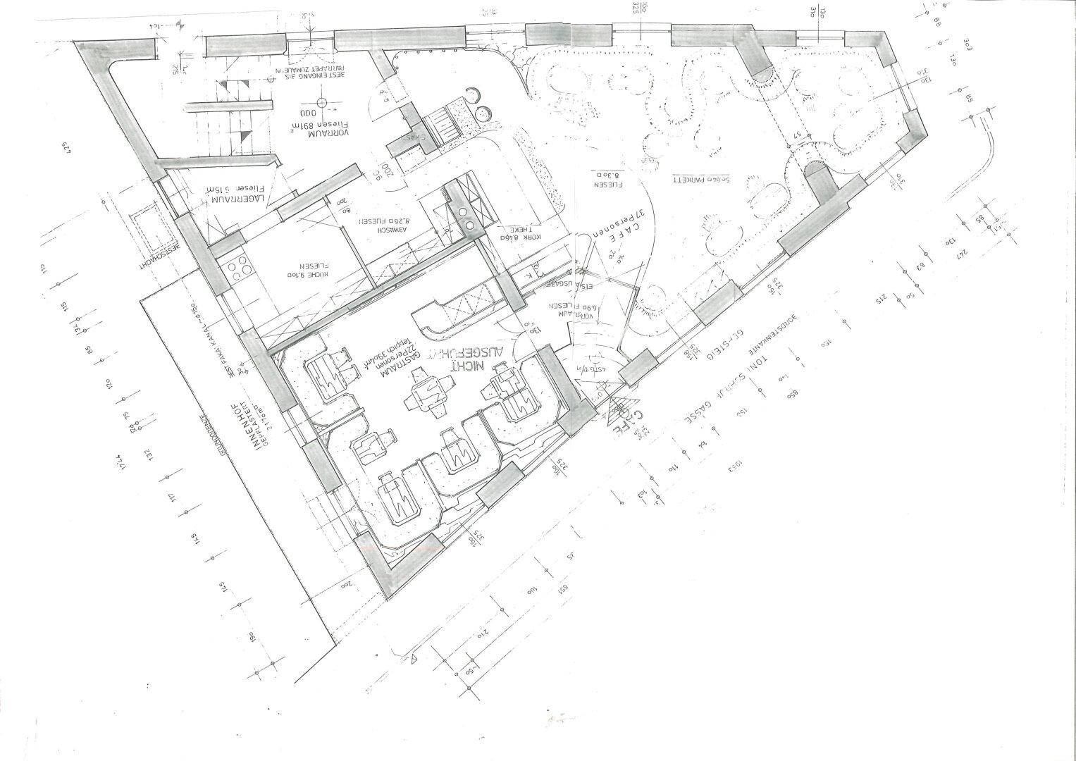 Plan Erdgeschoß