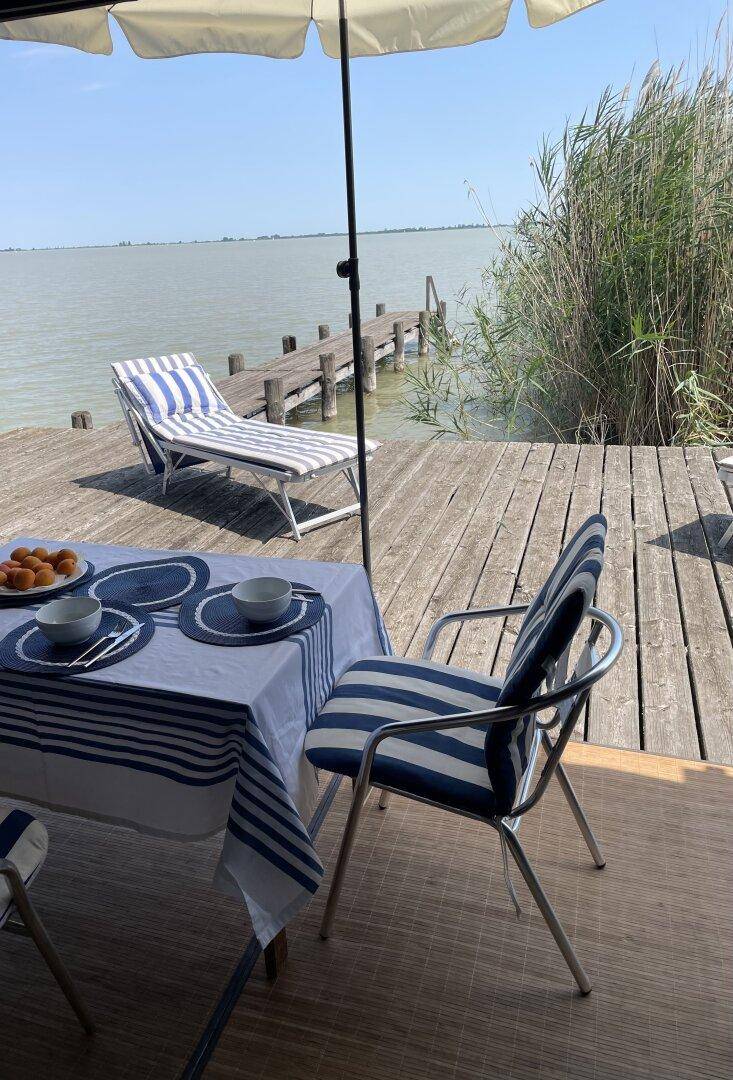 Frühstück am See