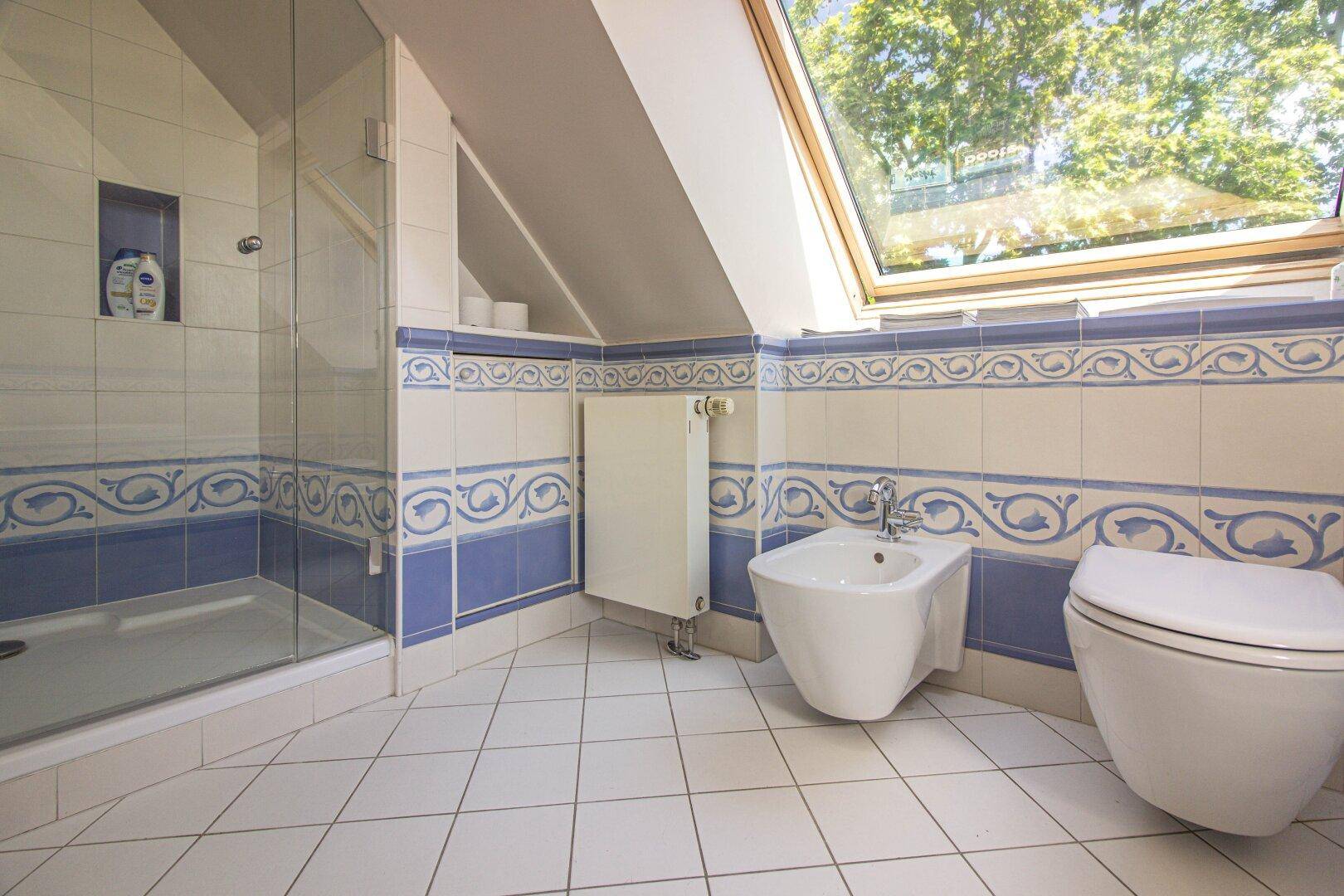 ... Dusche und Bidet
