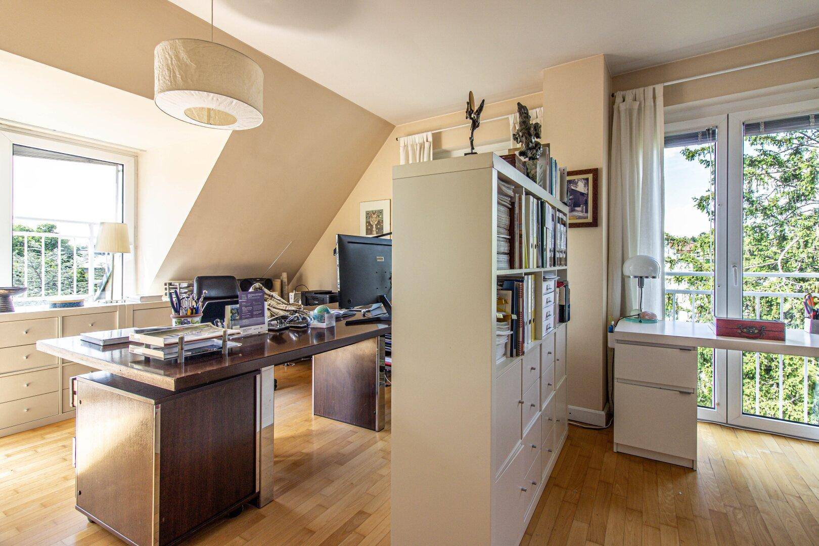 ... für Büro oder weitere Schlafzimmer