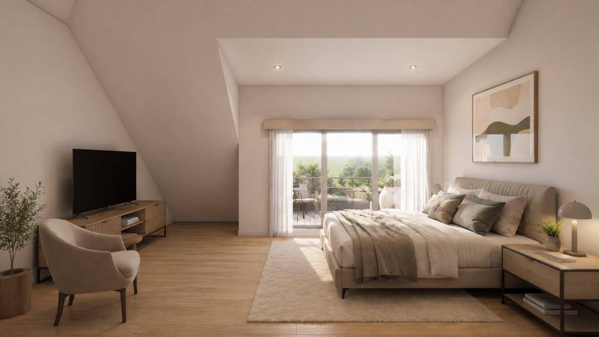Visualisierung: Schlafzimmer