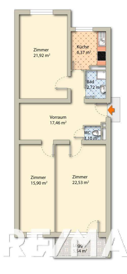 Planskizze (Maße ca.)