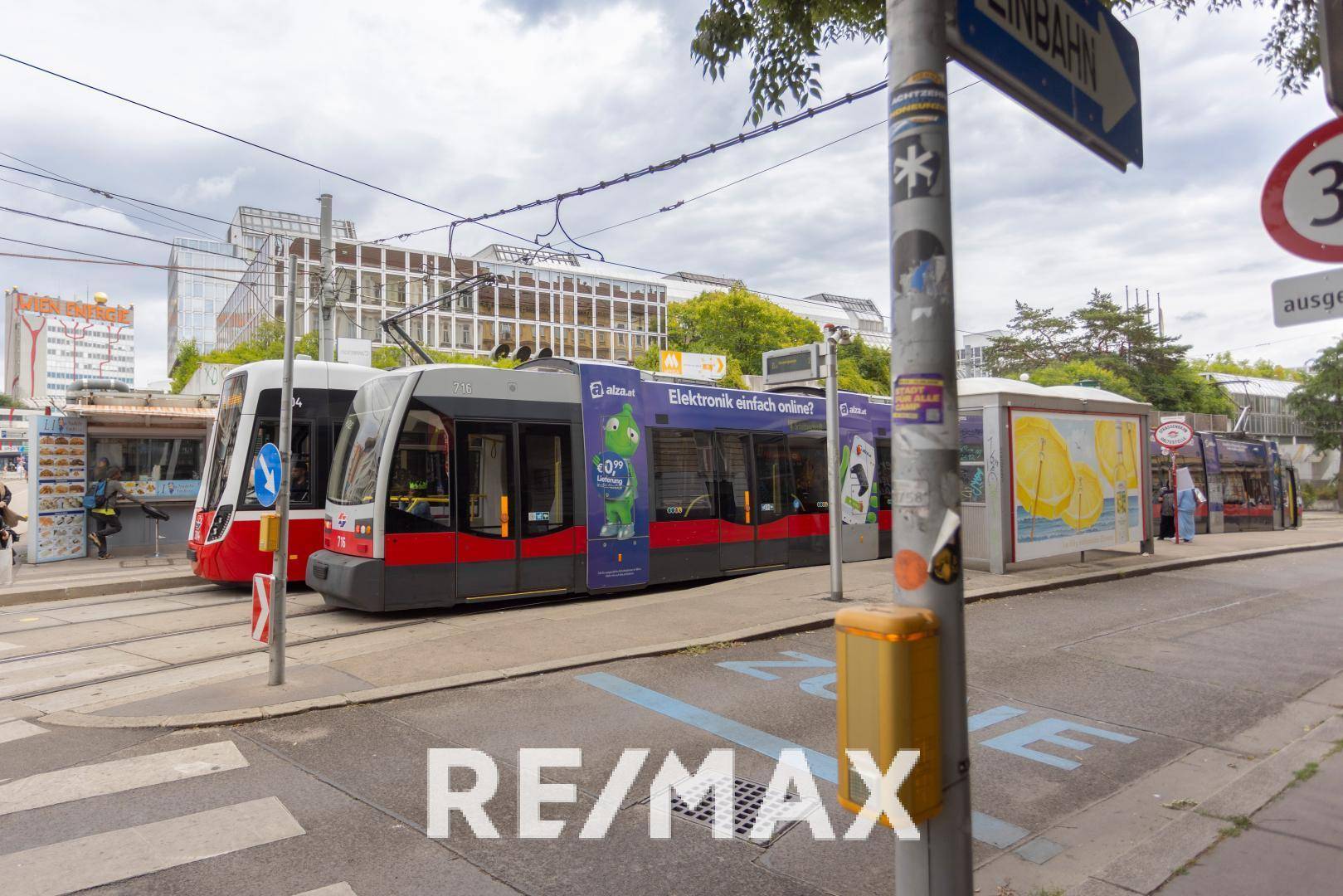 Straßenbahn Haltestelle
