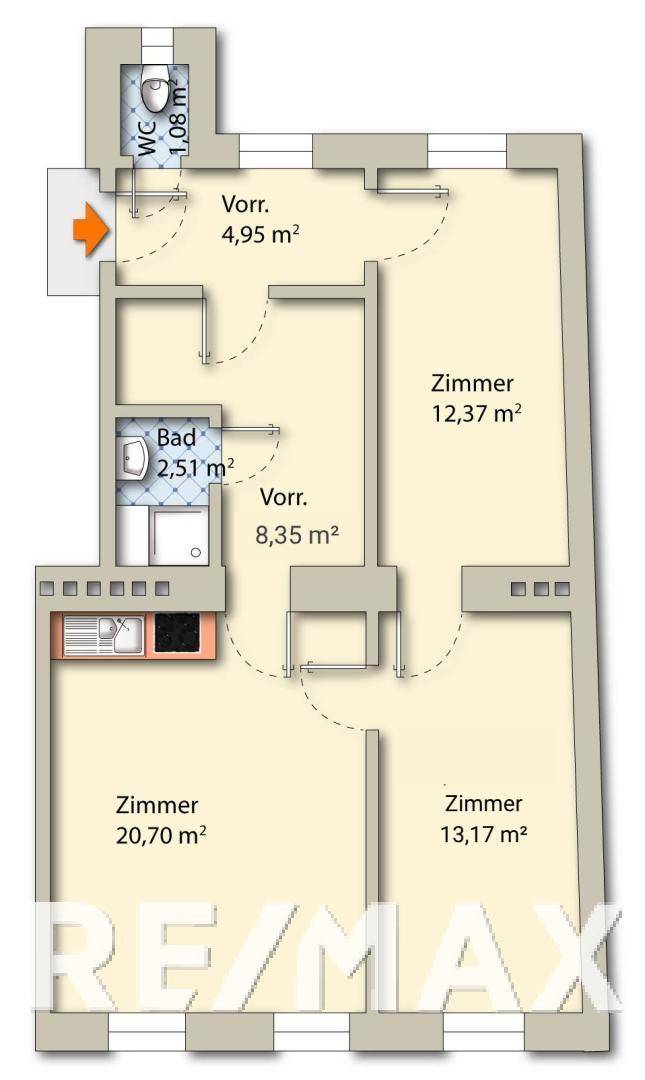 Grundrisskizze