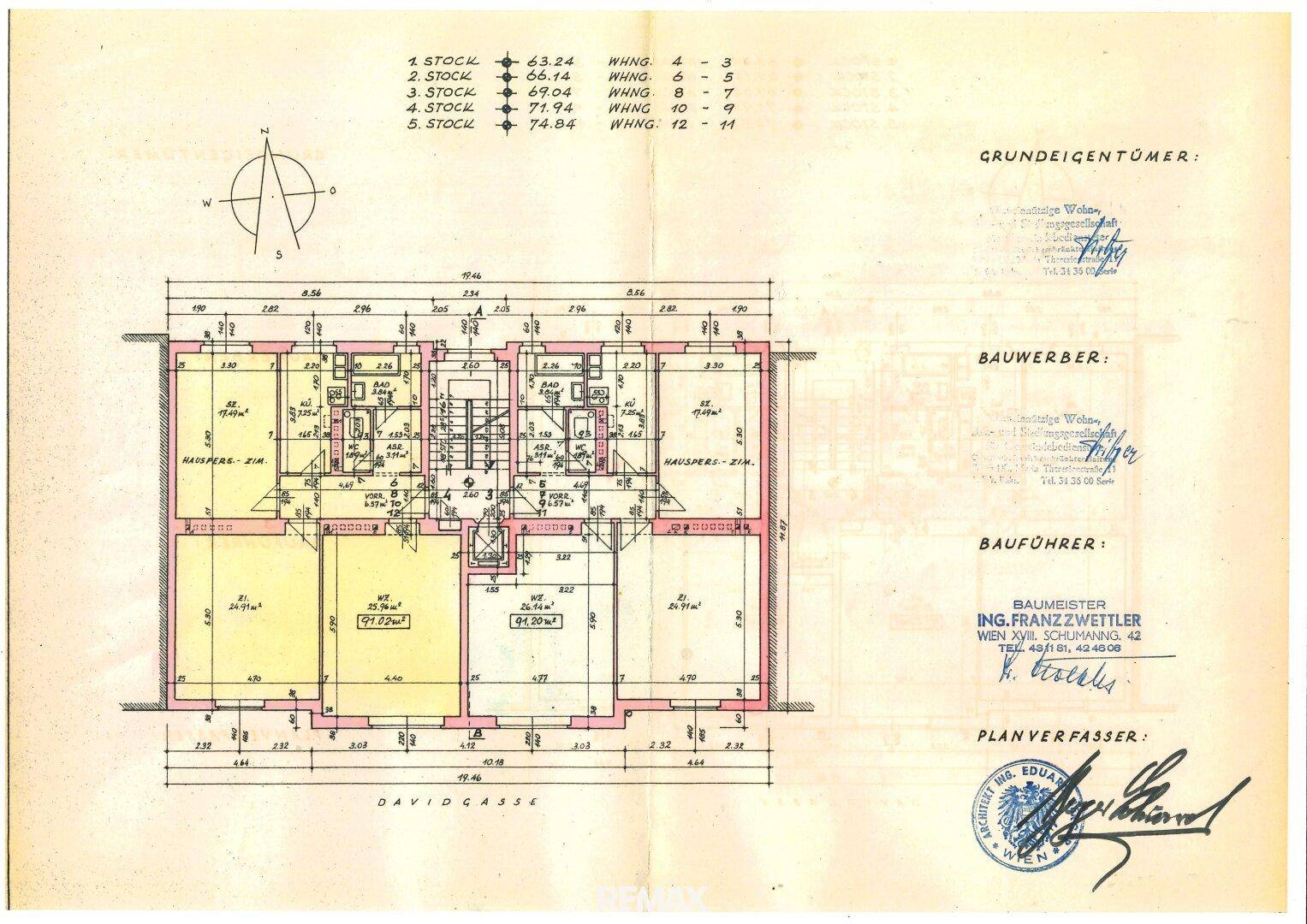 Originalplan