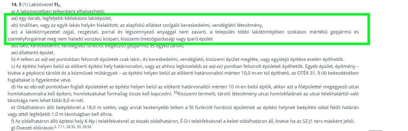 Nagylózs tóparti beruházási telek HÉSZ1