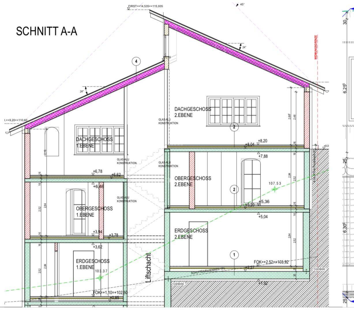 Plan by section