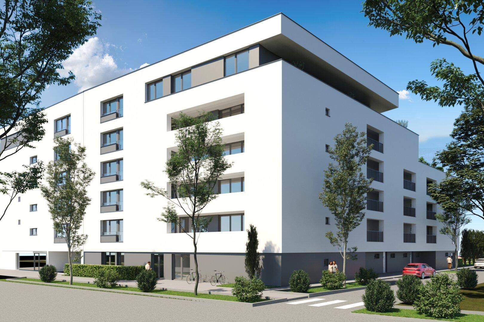 Neubau - 2 Zimmer Wohnung mit Balkon - Wels - Ansicht 6