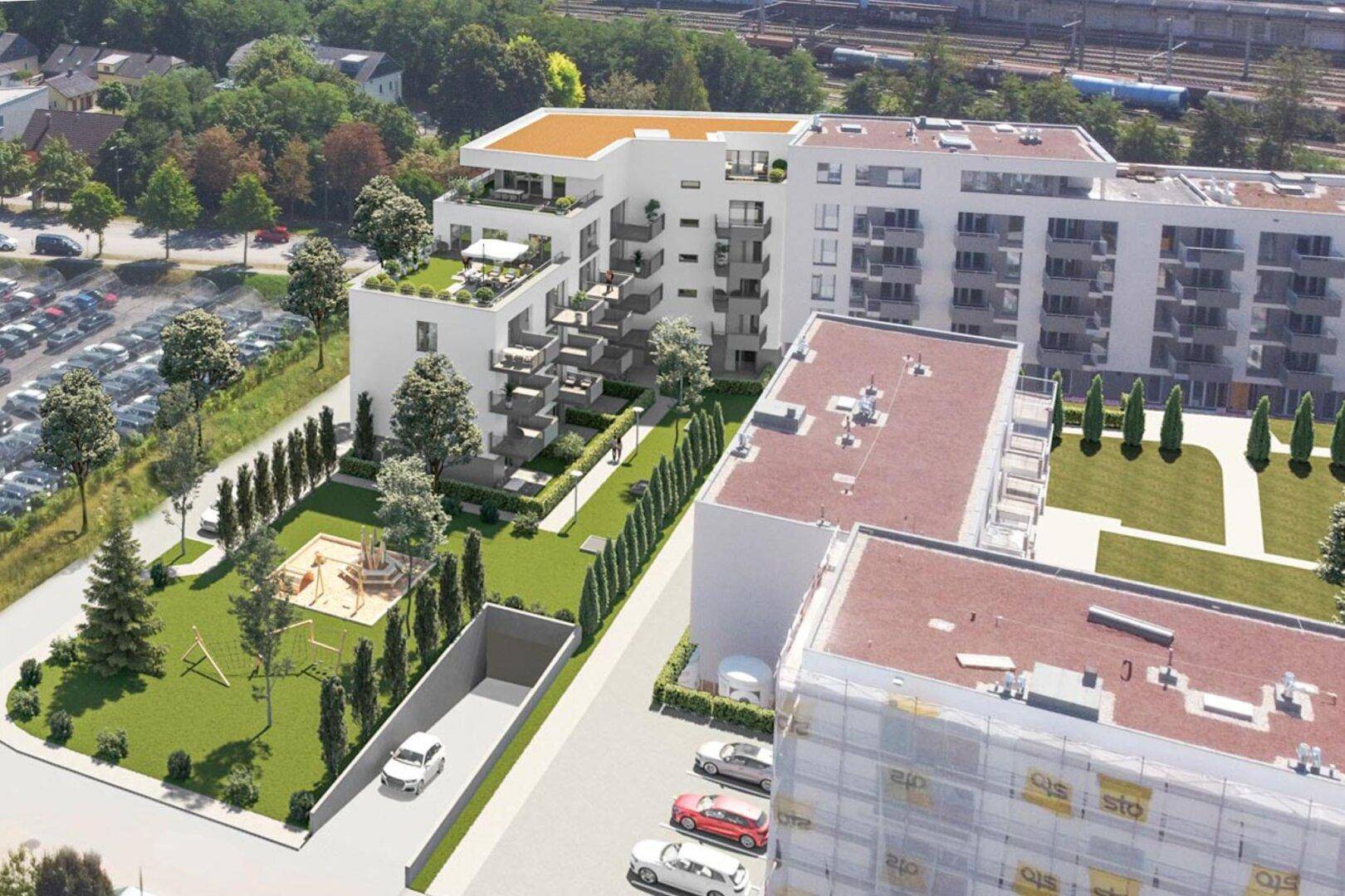 Neubau - 2 Zimmer Wohnung mit Balkon - Wels - Ansicht 5