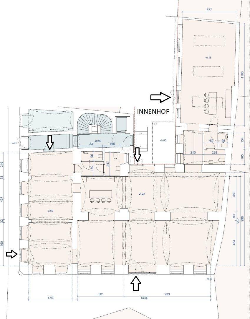 TOPLAGE im historischen Zentrum Wiens - Einzigartige Büro- oder Geschäftsfläche – 311 m² flexibel gestaltbar - Ansicht 2