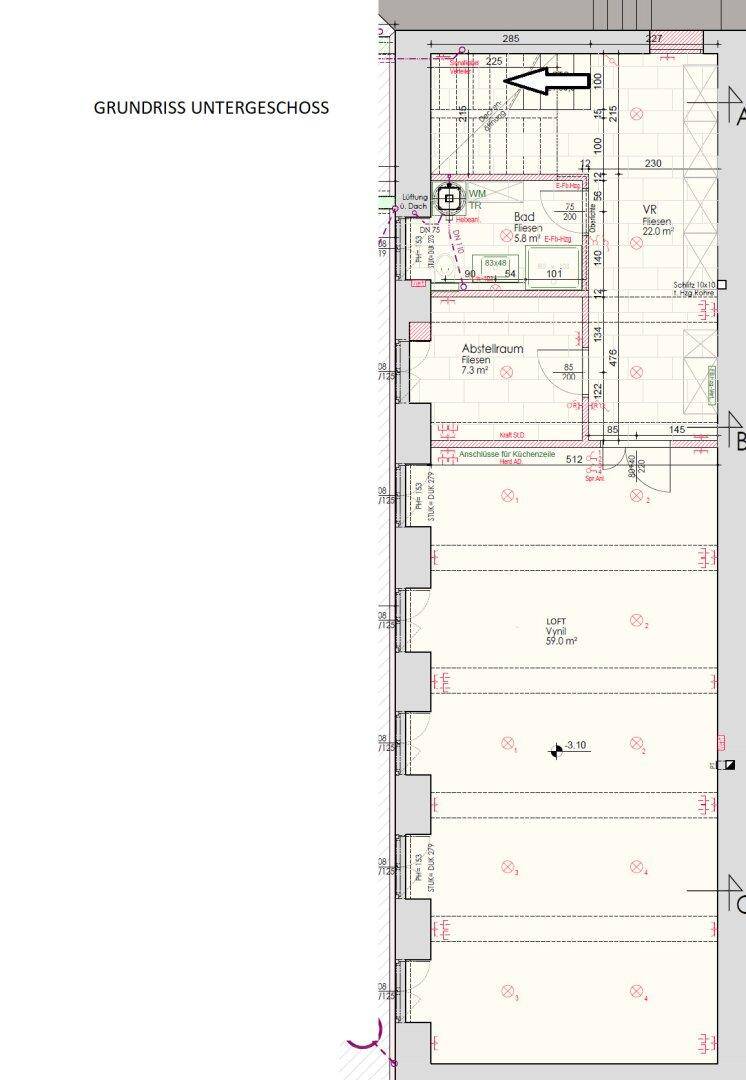 GRUNDRISS UNTERGESCHOSS
