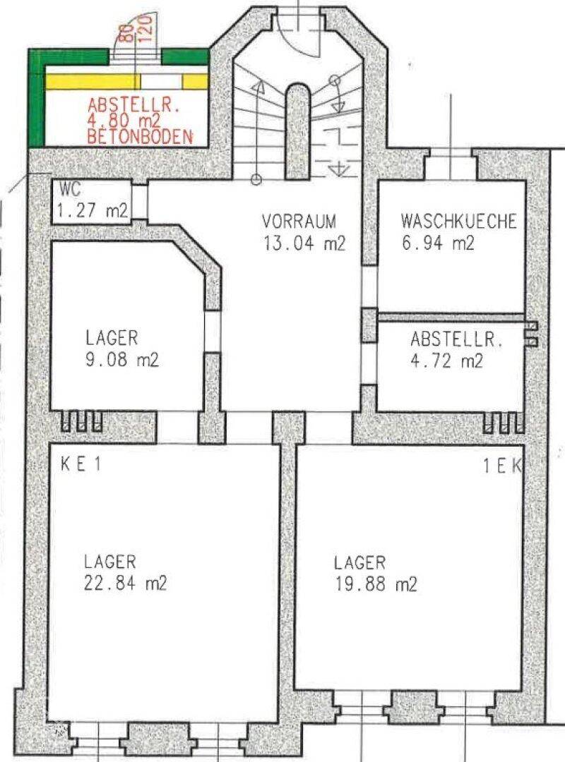 Plan KG/Souterrain