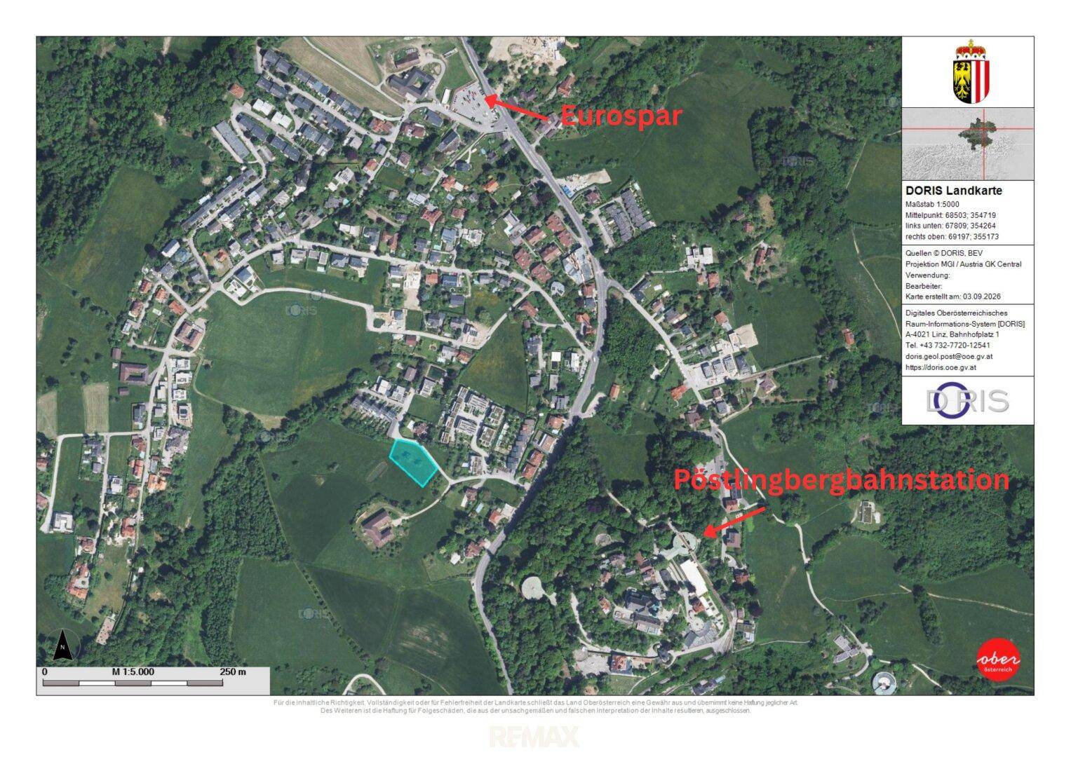 Lageplan-Fern - DORIS