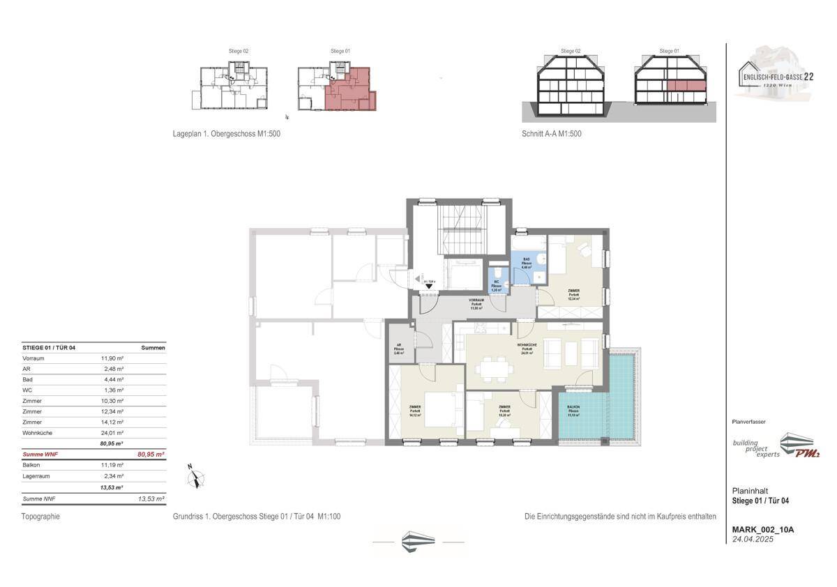 Wohnungsplan