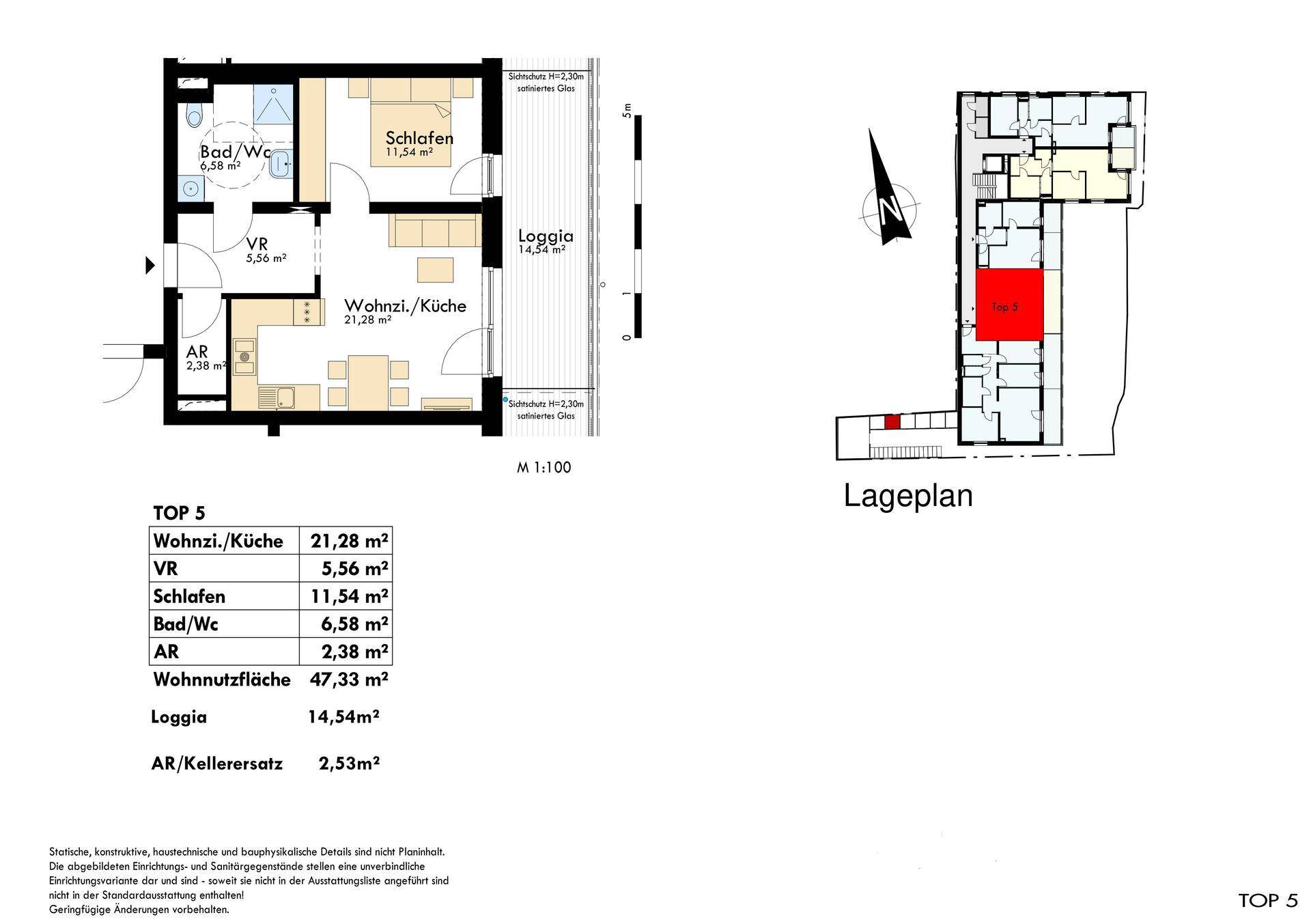 2-Zimmer-Wohnung - Zentrales Wohnen in Schwertberg - Mehr