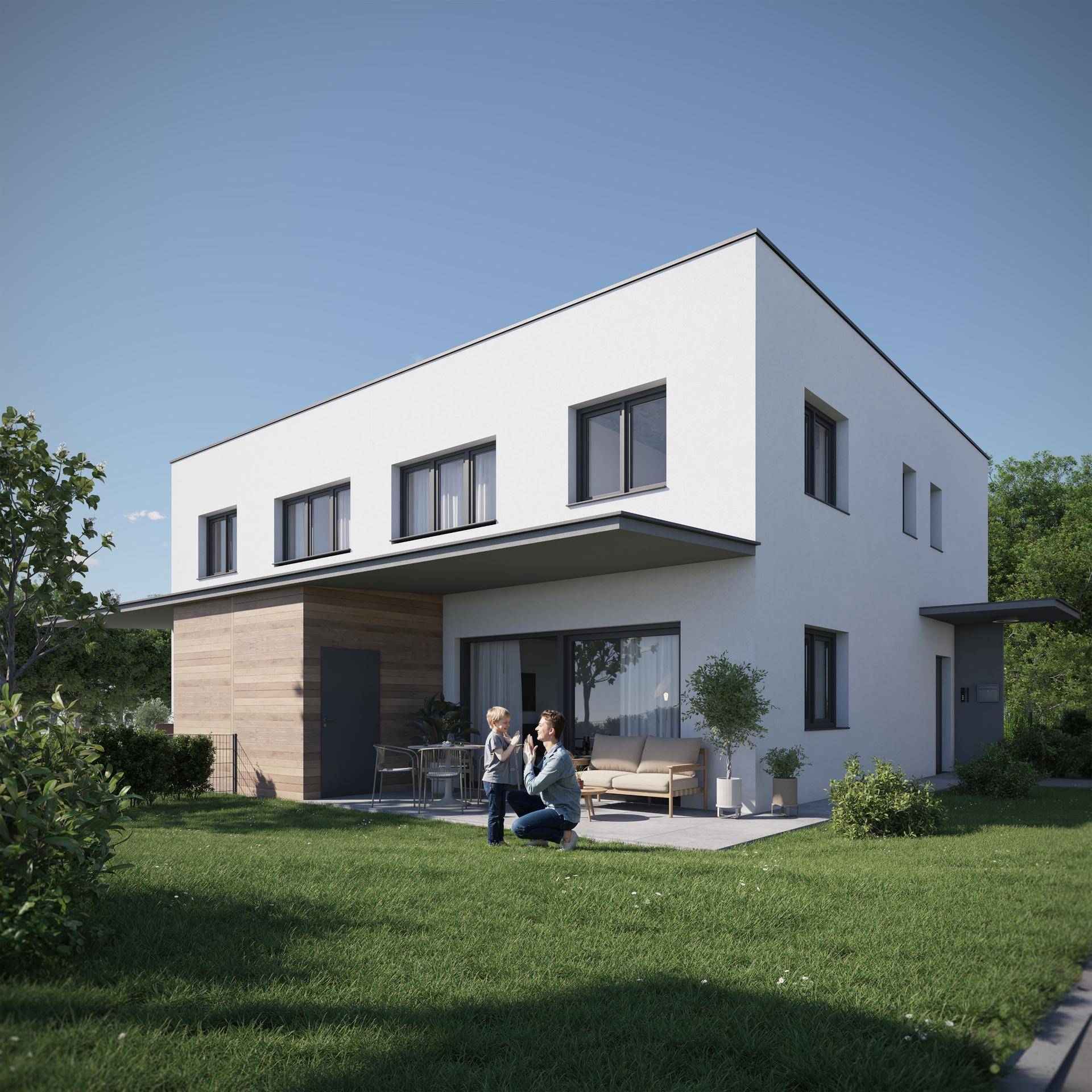 Modernes Wohnen in Ruhelage - Ansicht 3