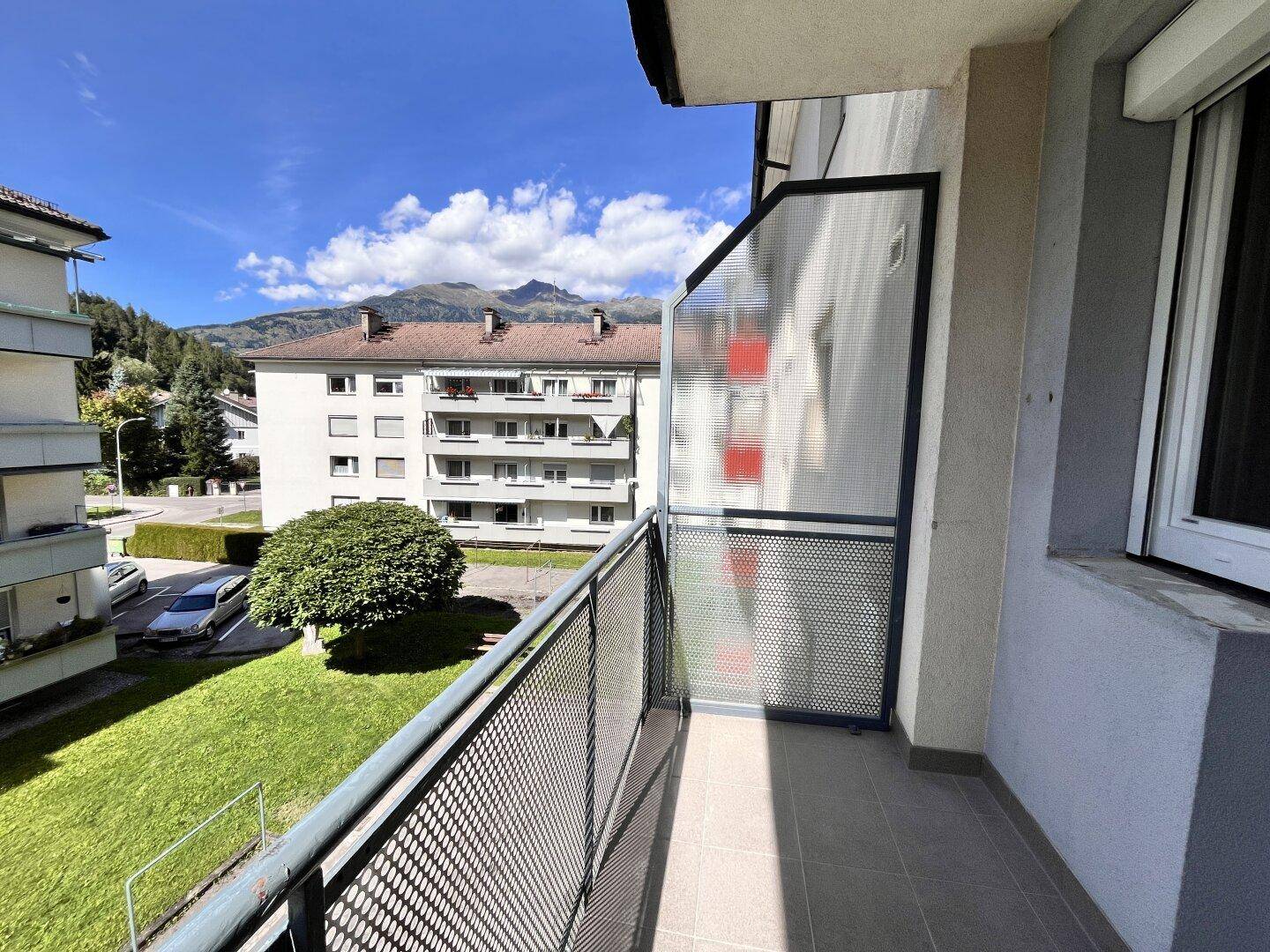 Balkon West-Seitig