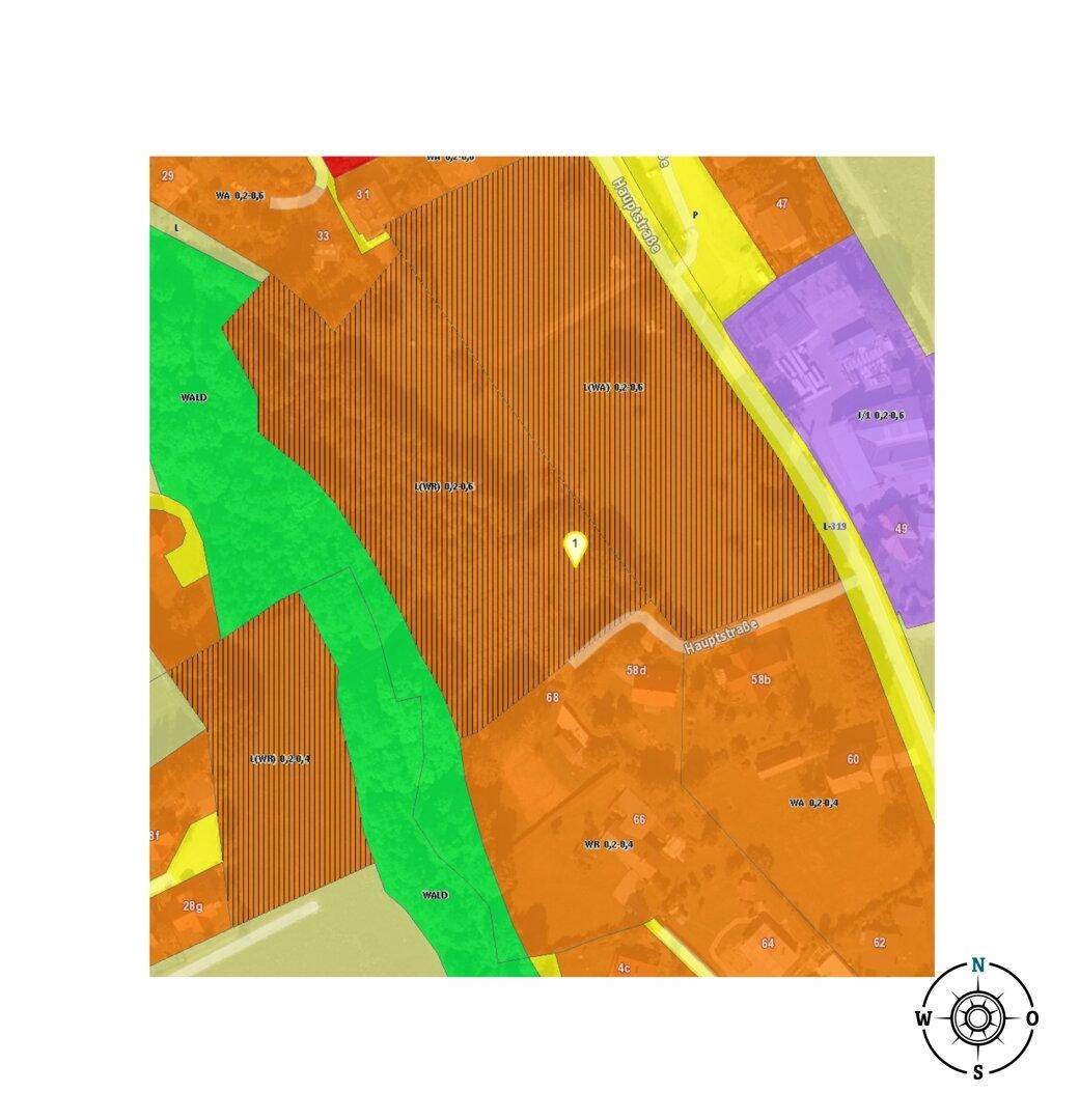 Herrlicher Baugrund | mitten in der Natur | mit leichter Hanglage mit SW-Ausrichtung | Ruhe genießen | St. Radegund - Ansicht 6