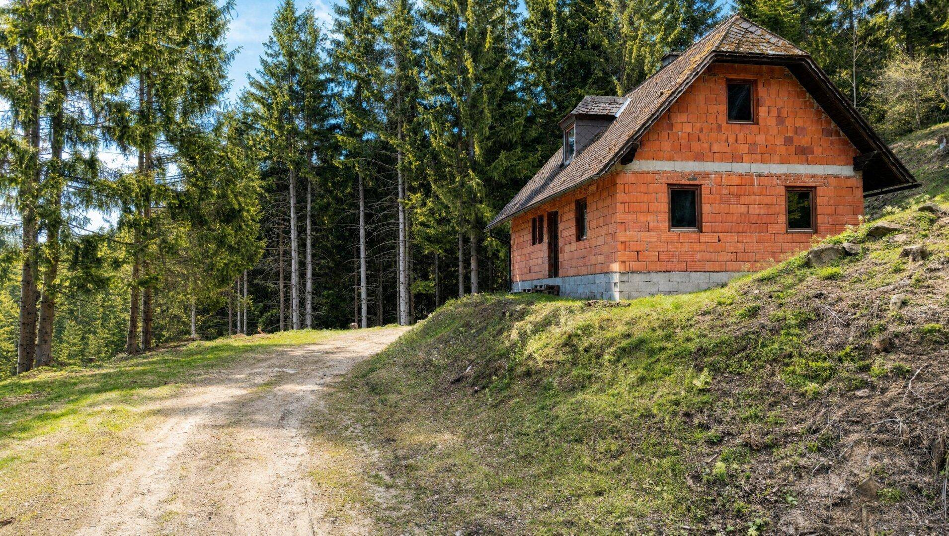 Almhütte in absoluter Alleinlage | Eigenwald &amp; eigene Quelle | Stubalpe - Ansicht 2