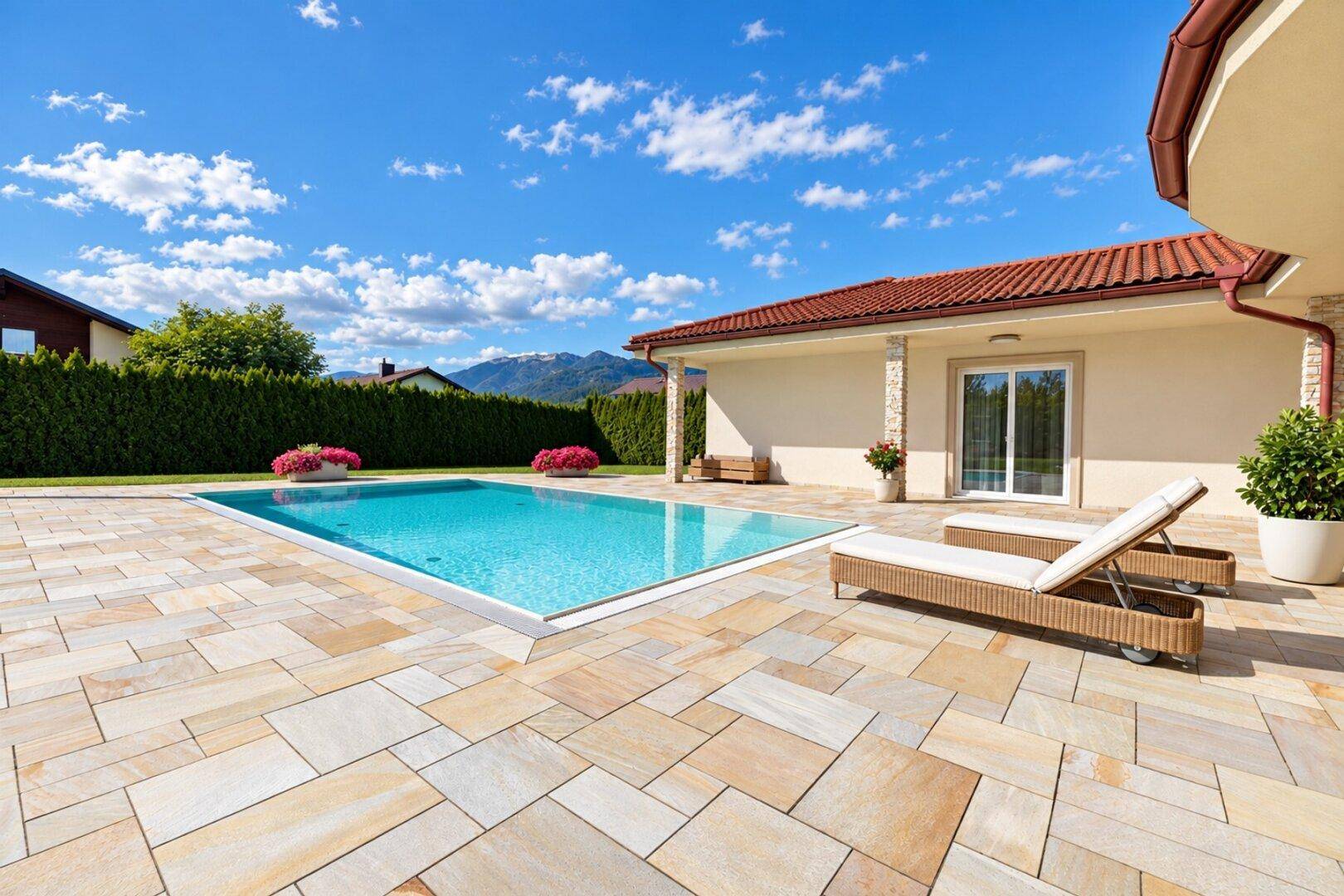 Poolbereich