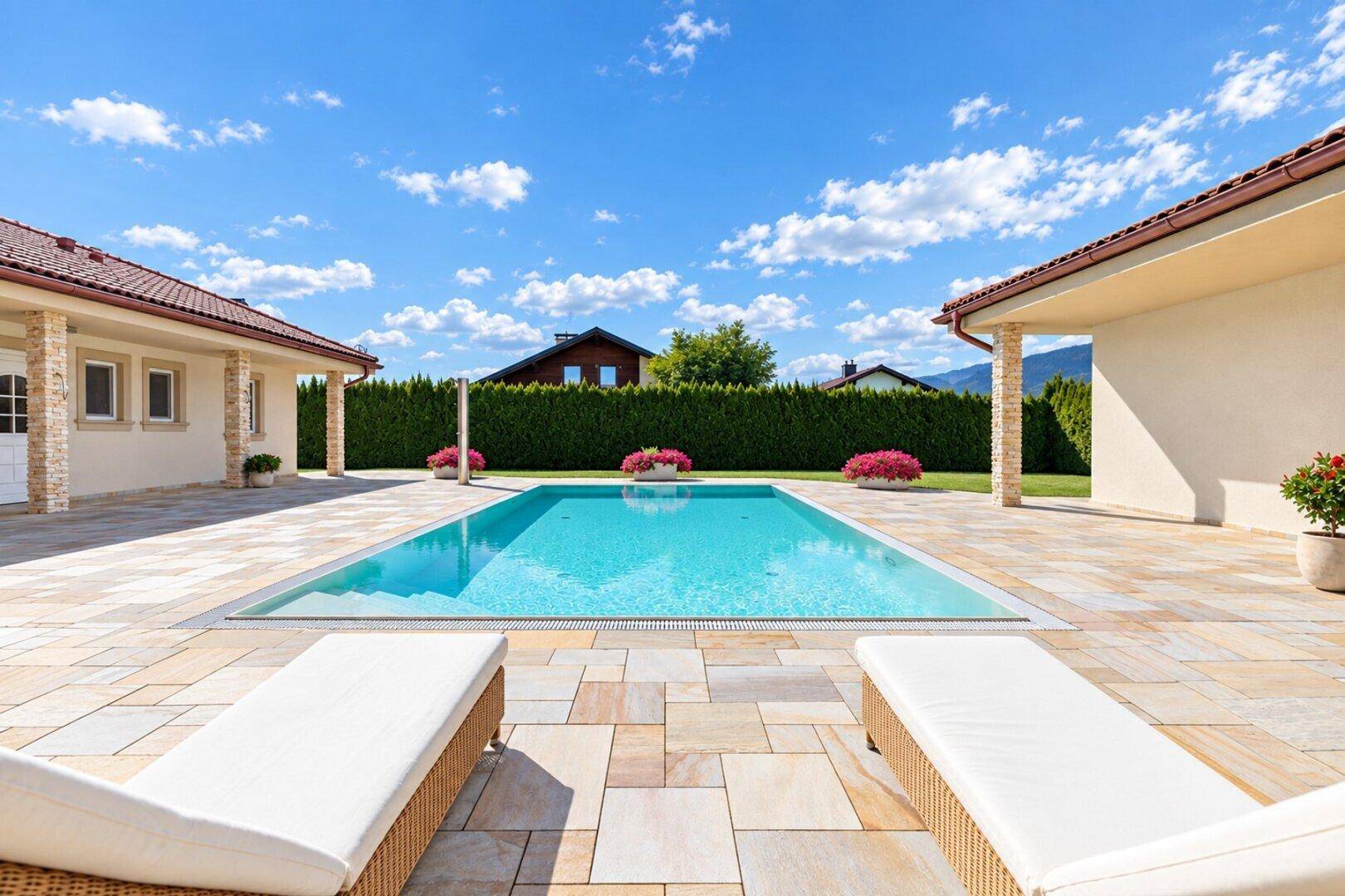 Pool Südseite