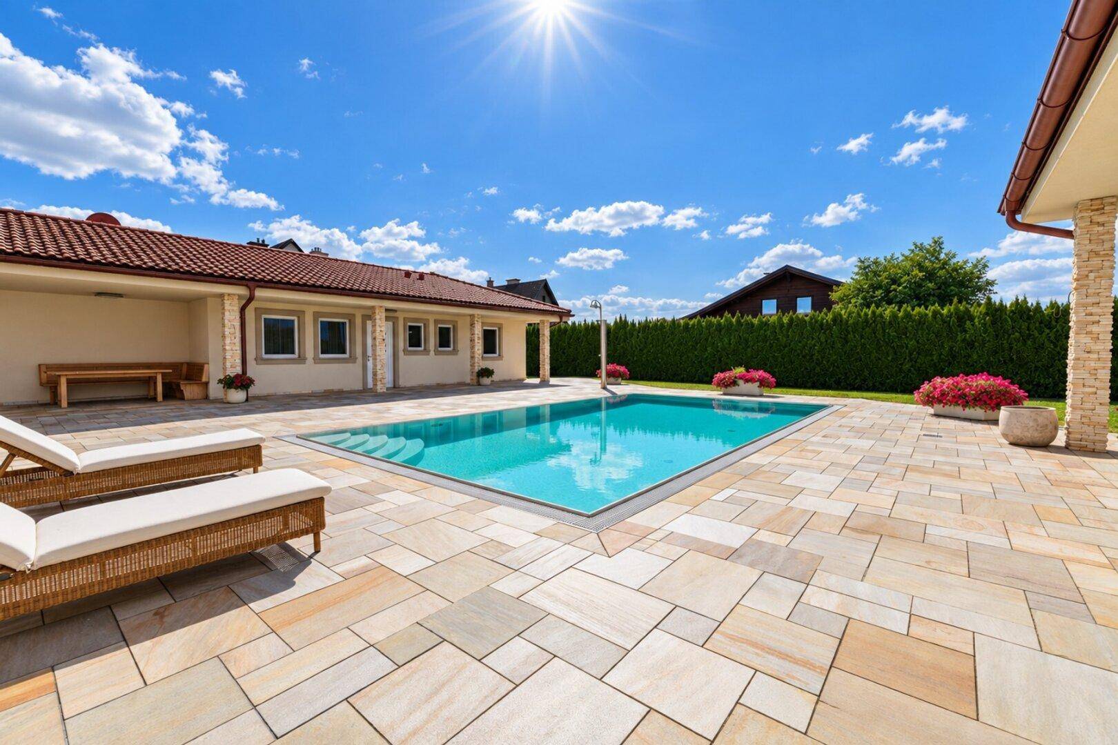 Poolterrasse