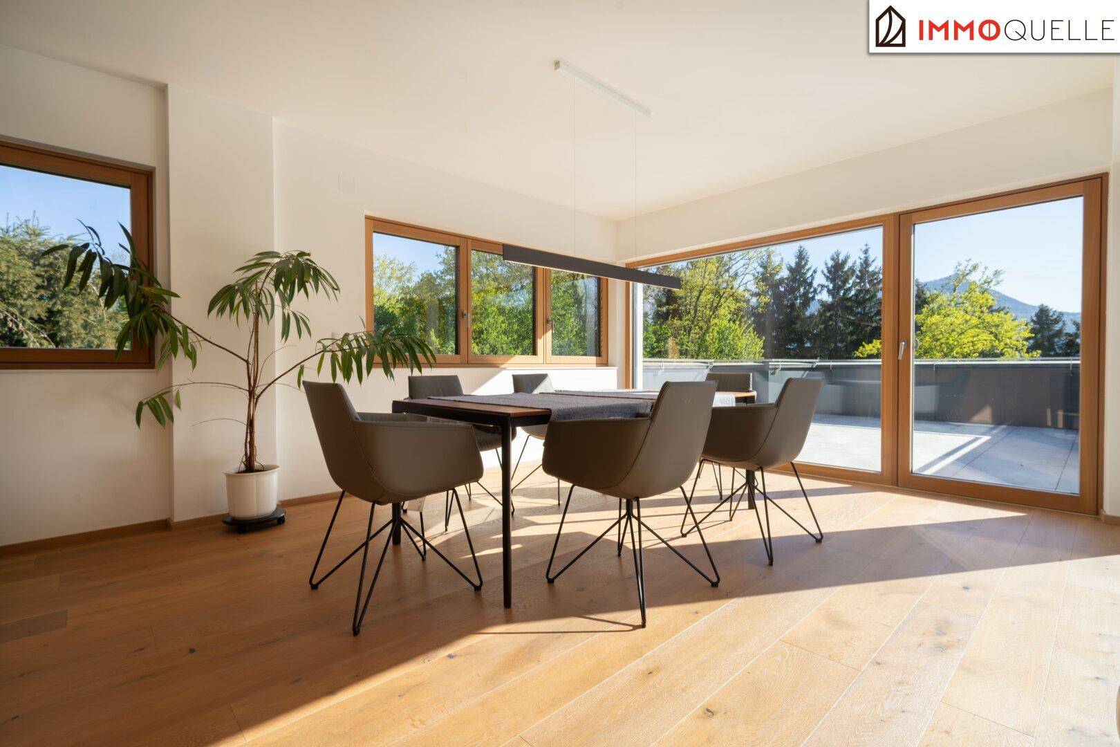 Ein Ort für Anspruchsvolle – Wohnen über dem Mondsee! Terrassenwohnung der Extraklasse mit Südwestblick, Panoramaflair und luxuriöser Ausstattung - Ansicht 5