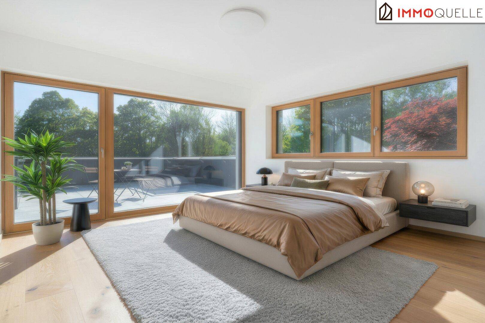 Ein Ort für Anspruchsvolle – Wohnen über dem Mondsee! Terrassenwohnung der Extraklasse mit Südwestblick, Panoramaflair und luxuriöser Ausstattung - Mehr