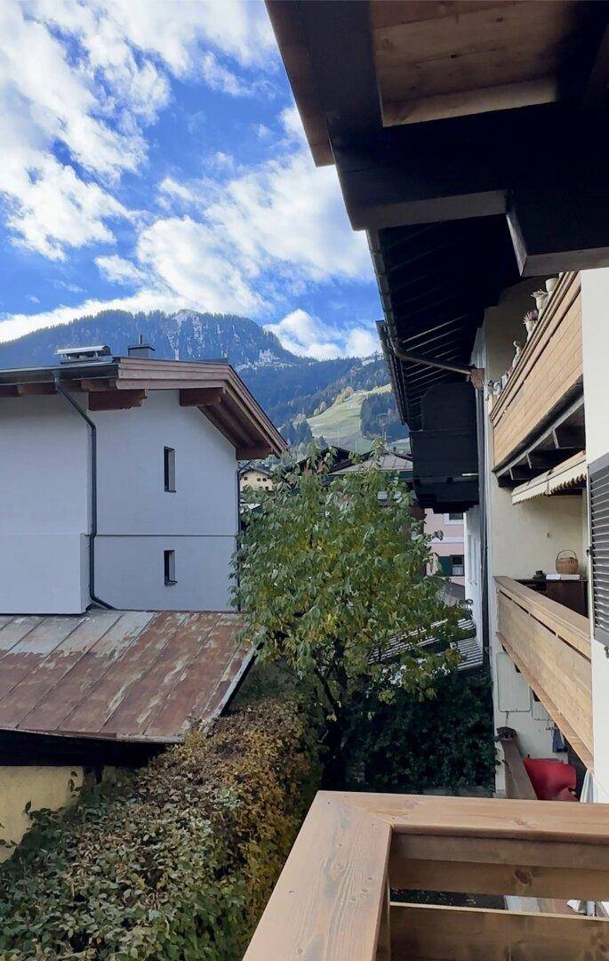 Balkon Ausblick Hahnenkamm