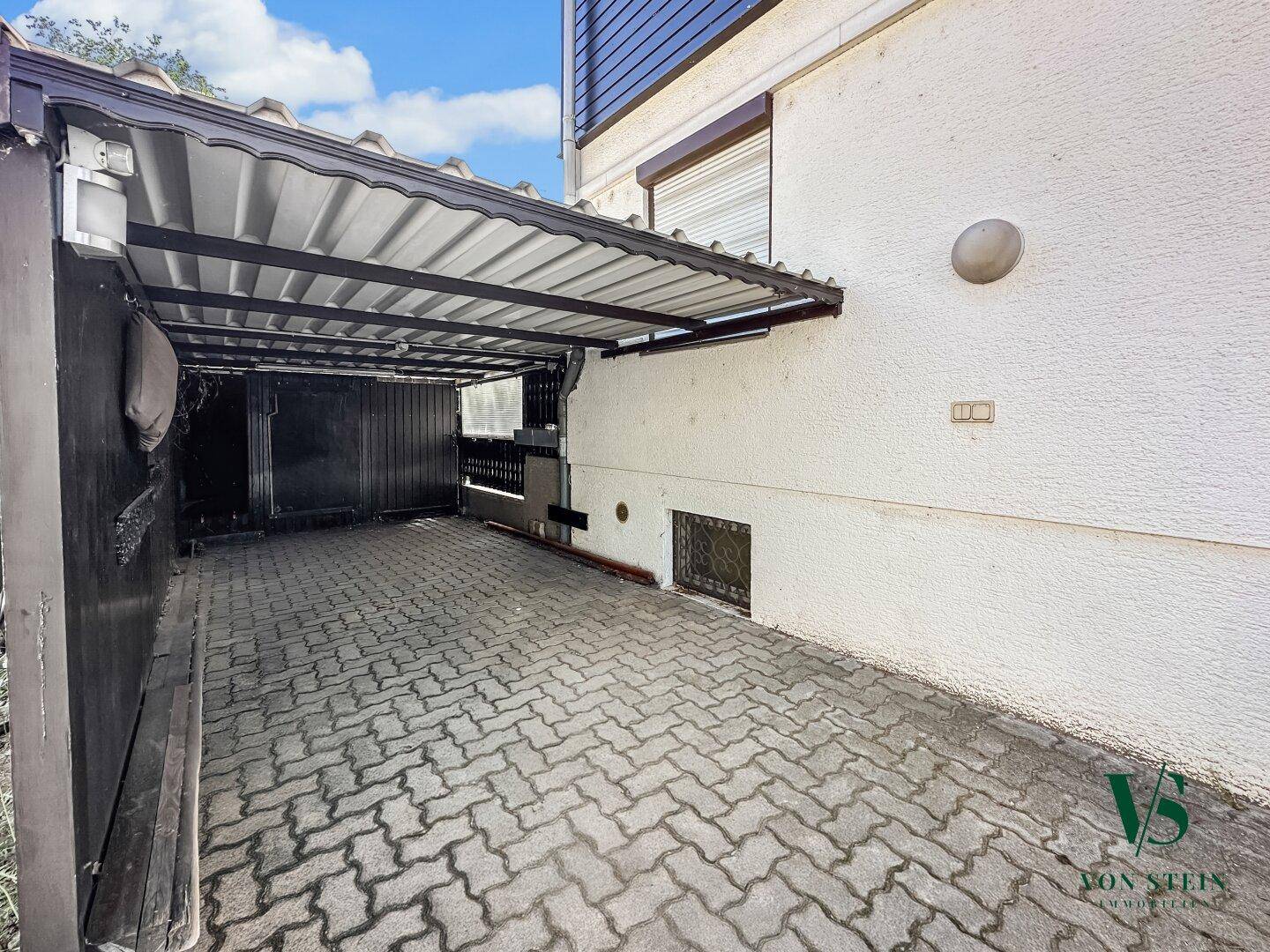 Carport für 2 Autos
