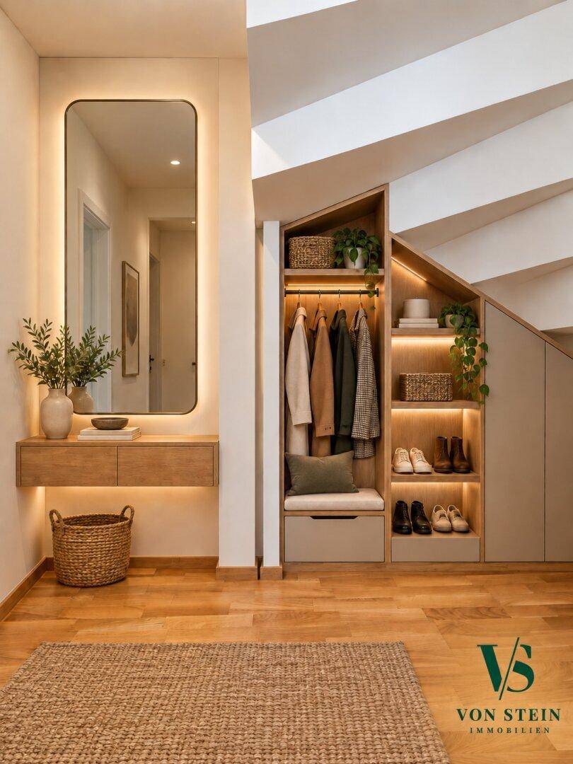 Garderobe Einrichtungsbeispiel