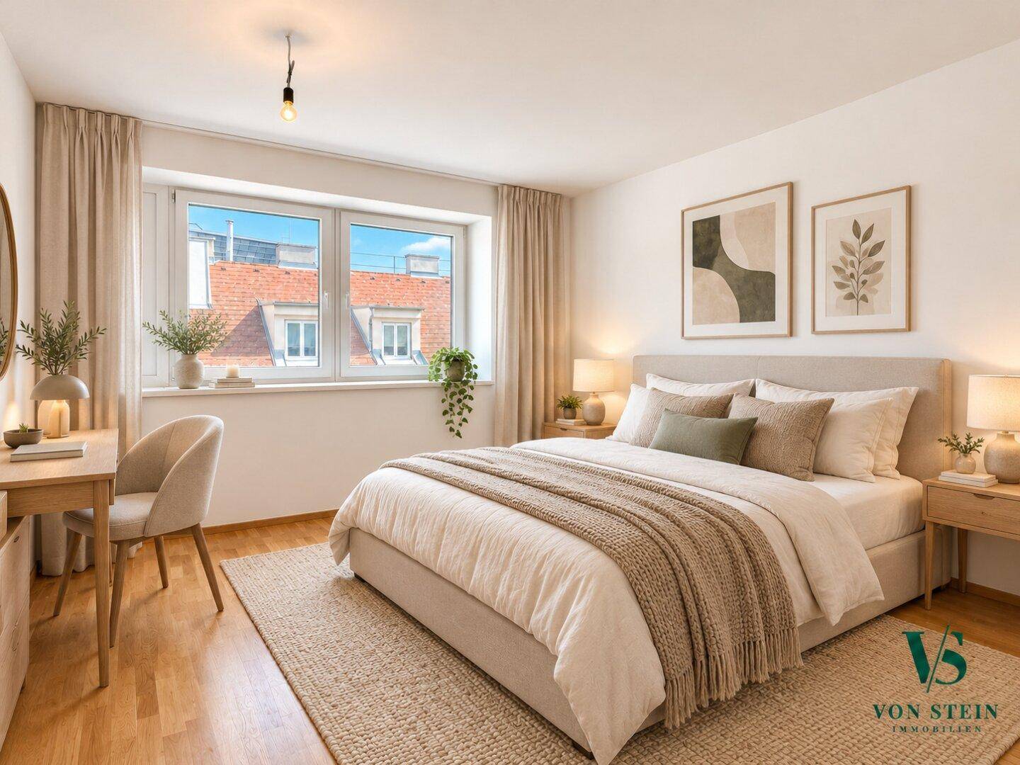 Schlafzimmer Einrichtungsbeispiel