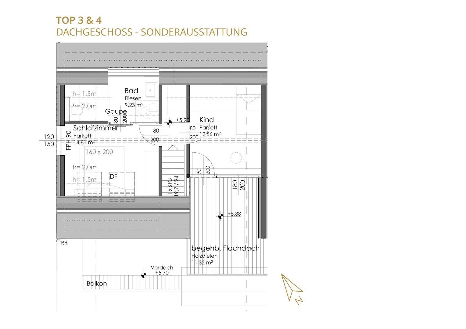 Sonderausstattung 4-Zimmer und zweites Badezimmer